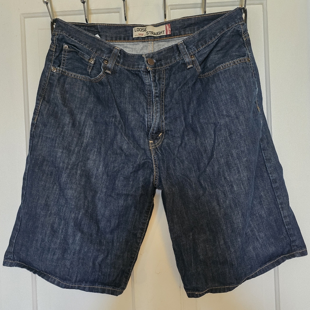 Levi's Men's 569 Loose Straight Denim Shorts